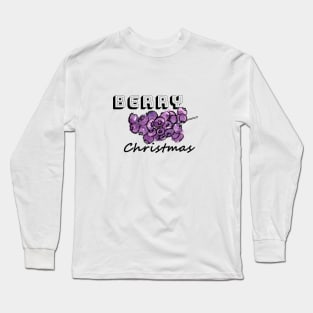 Happy berry christmas III Long Sleeve T-Shirt